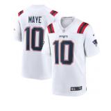 Drake Maye, New England Patriots Nike Jersey - White Drake Maye, New England Patriots Nike Jersey - White